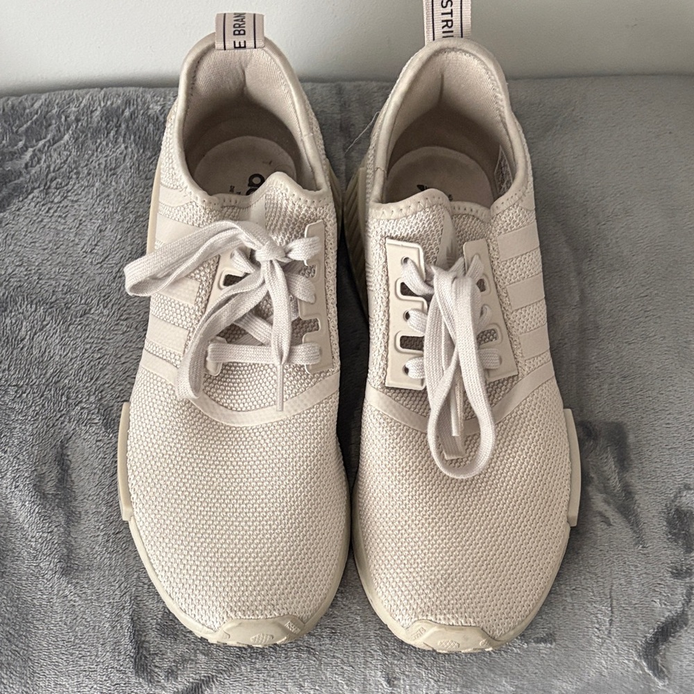 Adidas Cream NMD R1 Sneakers